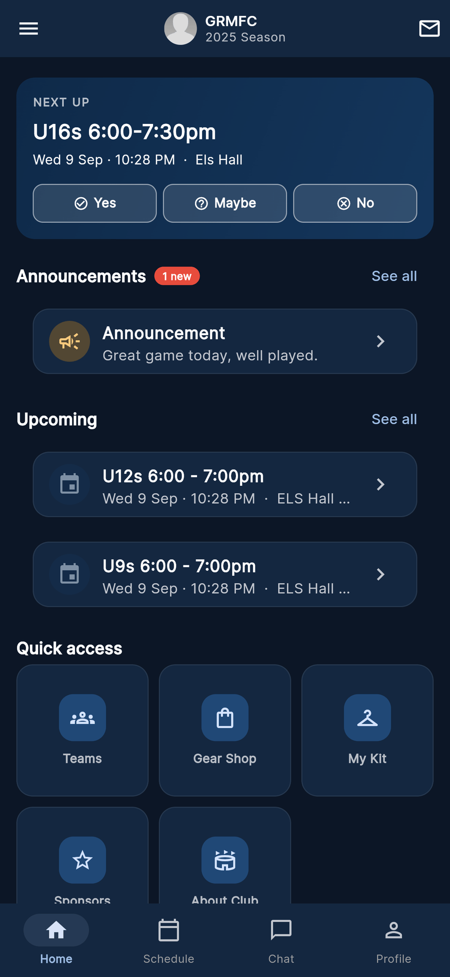 ClubEzy members app